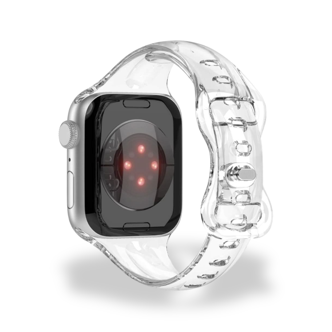 Apple Watch Armband Silikon – Crystal Clear