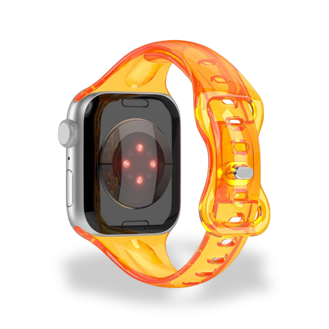 Apple Watch Armband Silikon – Crystal Clear