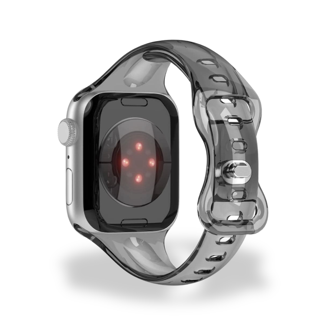 Apple Watch Armband Silikon – Crystal Clear