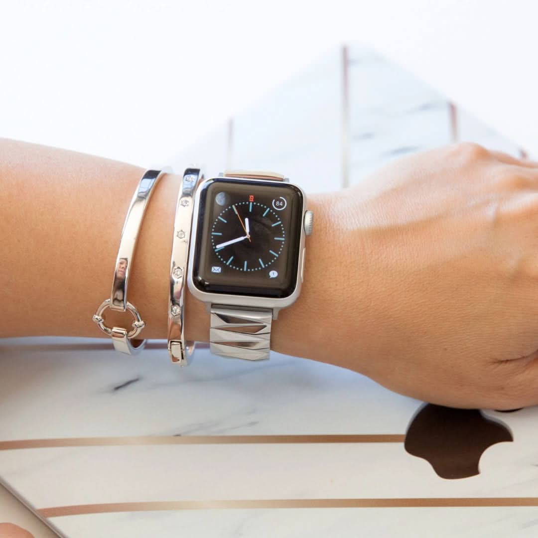 Apple Watch Armband Edelstahl – Infinity Prism