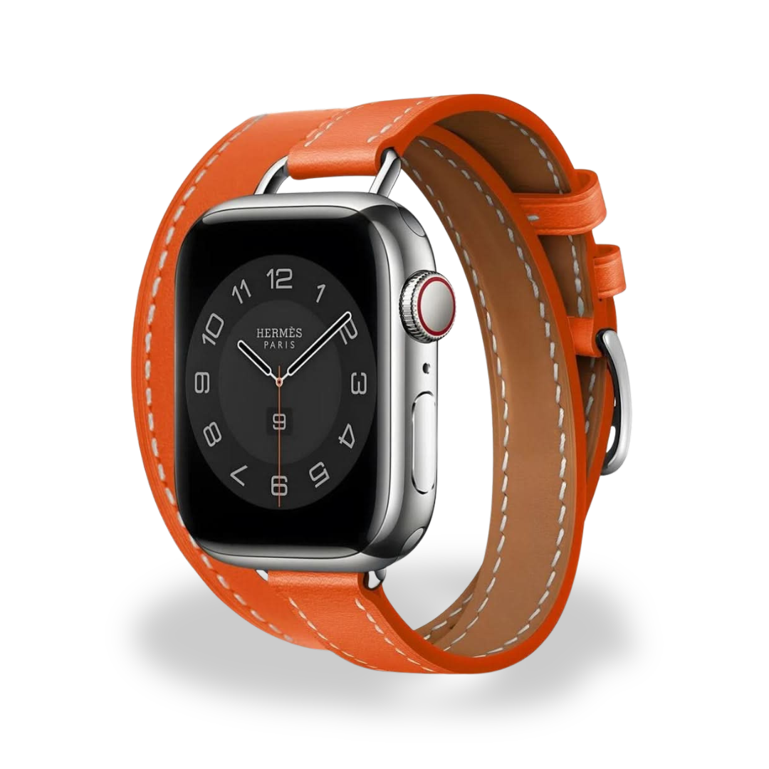Apple Watch Armband Leder – H-Strap Leather