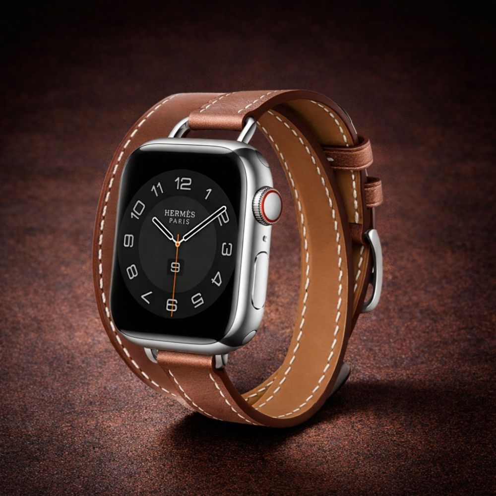Apple Watch Armband Leder – H-Strap Leather