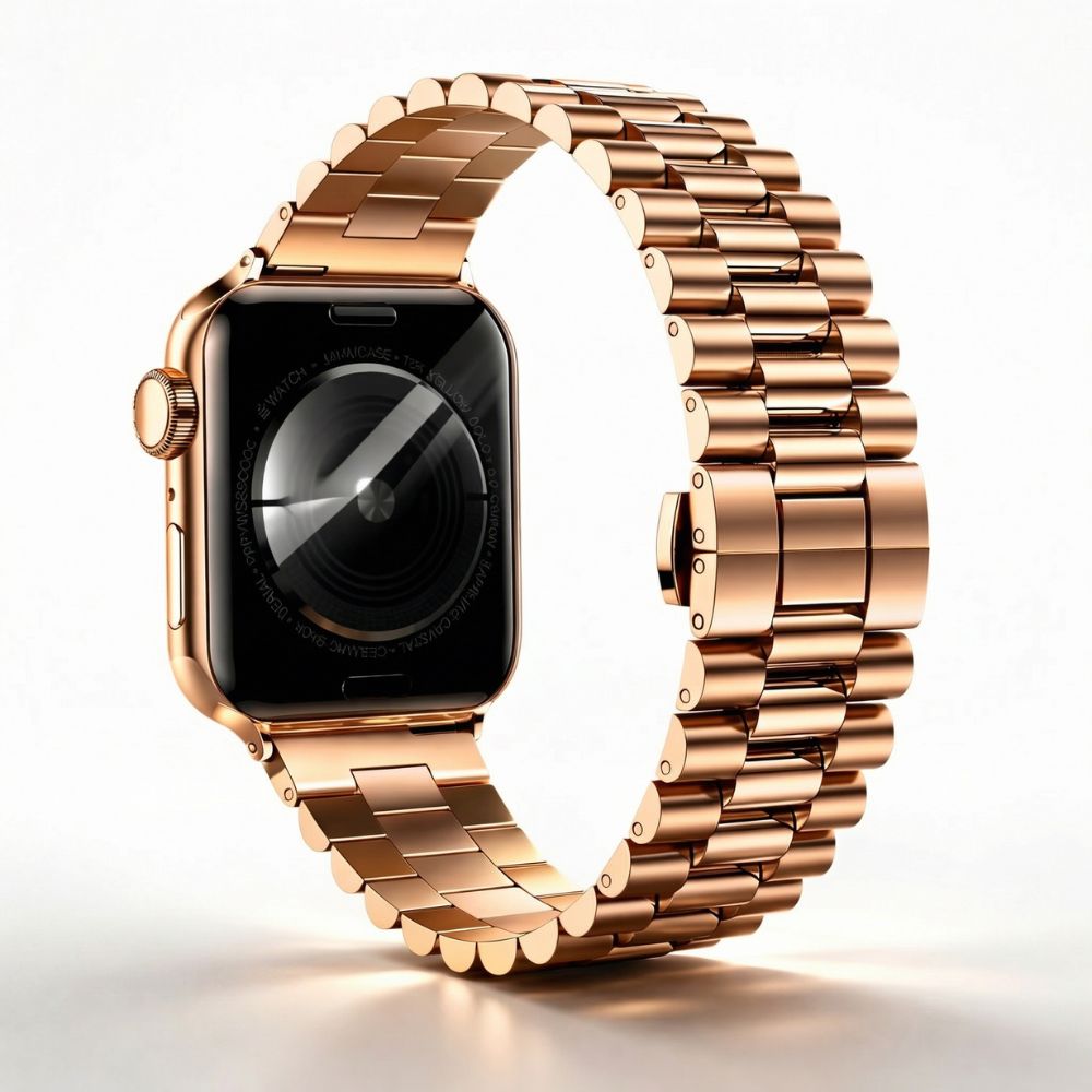 Apple Watch Armband Edelstahl – Presidential