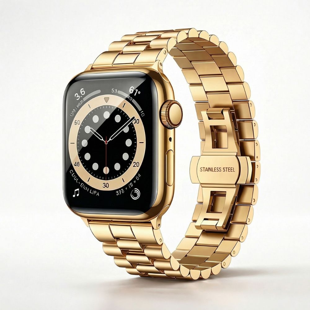 Apple Watch Armband Edelstahl – Presidential