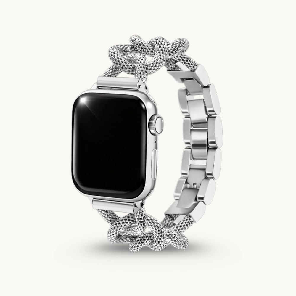 Apple Watch Band Leather – Woven Elegance