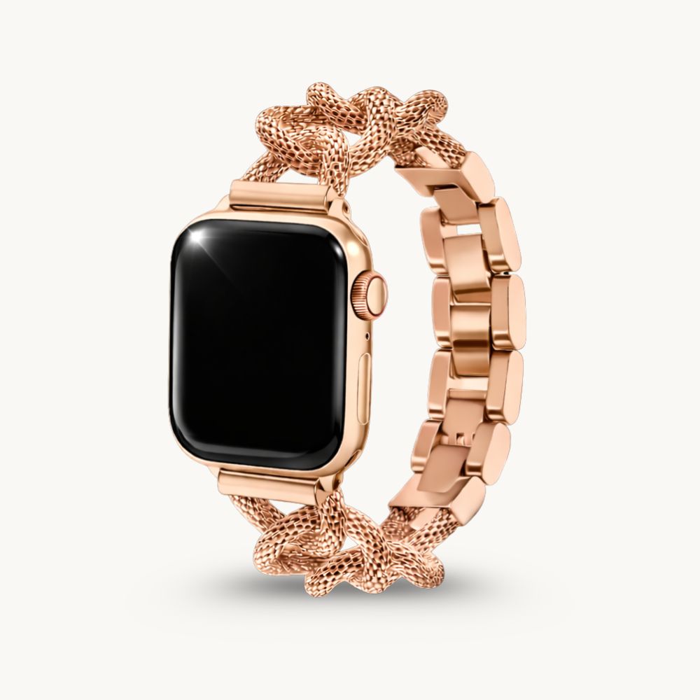 Apple Watch Band Leather – Woven Elegance