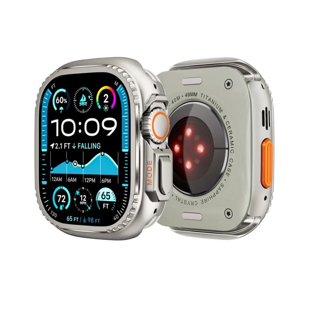 Titan Shield - Metalen case voor Apple Watch