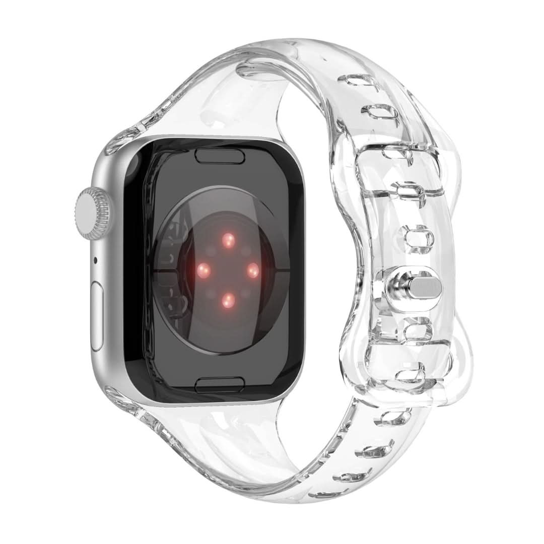 Apple Watch Armband Silikon – Crystal Clear