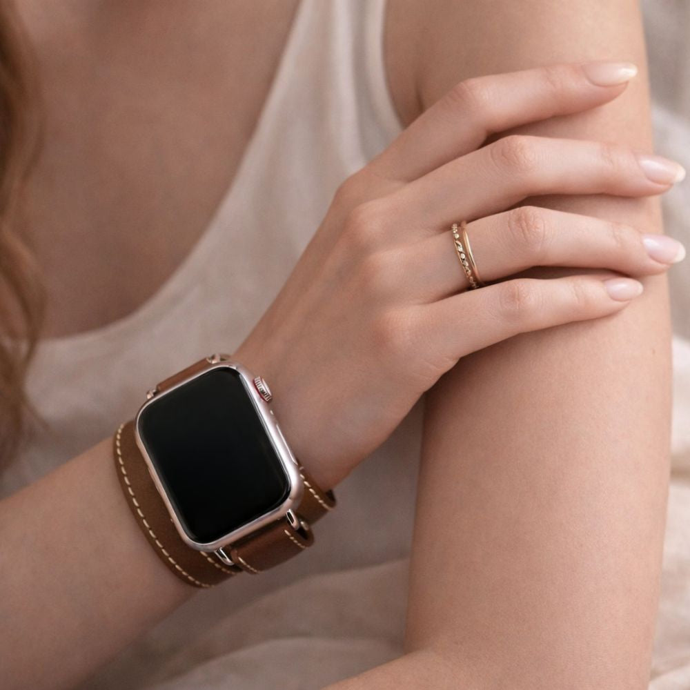 Apple Watch Armband Leder – H-Strap Leather