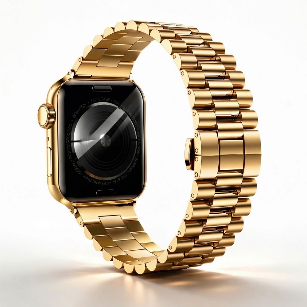 Apple Watch Armband Edelstahl – Presidential