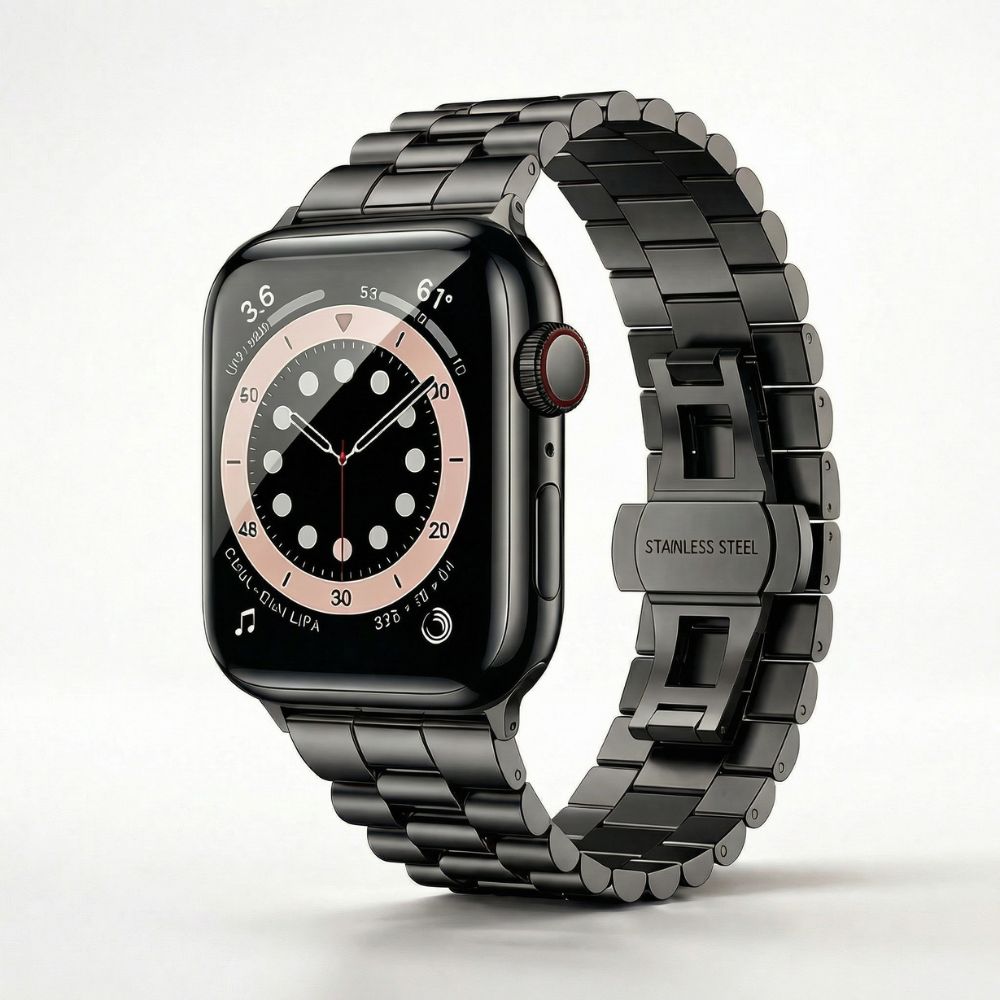 Apple Watch Armband Edelstahl – Presidential