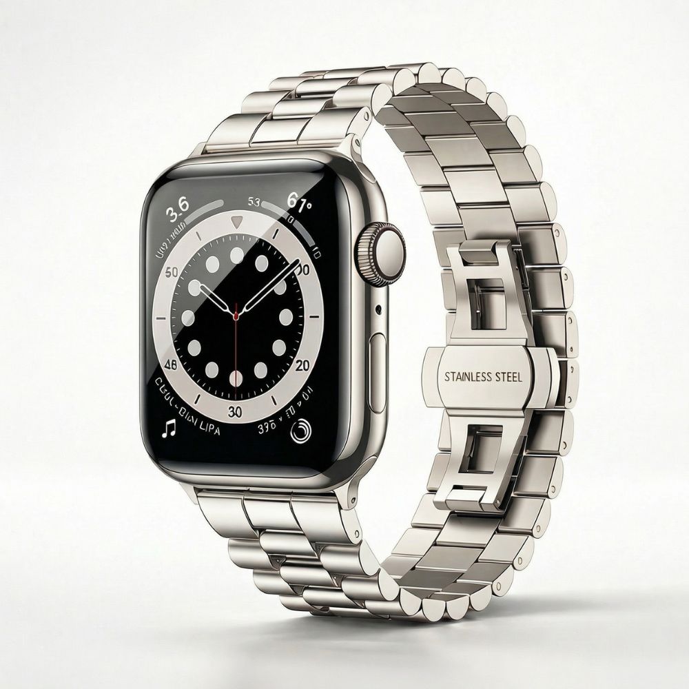 Apple Watch Armband Edelstahl – Presidential